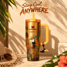 FARM RIO Tropical Toucan Stanley Tumbler