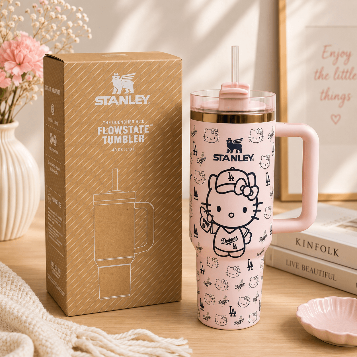 STANLEY Hello Kitty Dodgers Tumbler