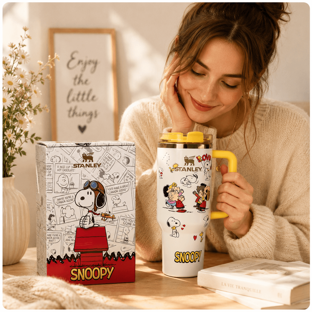 Stanley Snoopy Aviator Tumbler